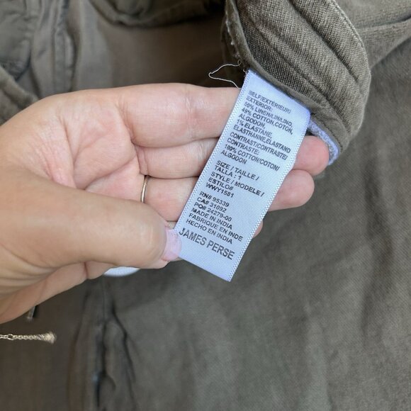 James Perse Womens Lounge Sweatpants Brown Athleisure Drawstring Size 1 small - Picture 6 of 9